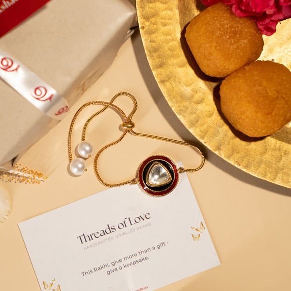 Rajni Red and Black Bracelet