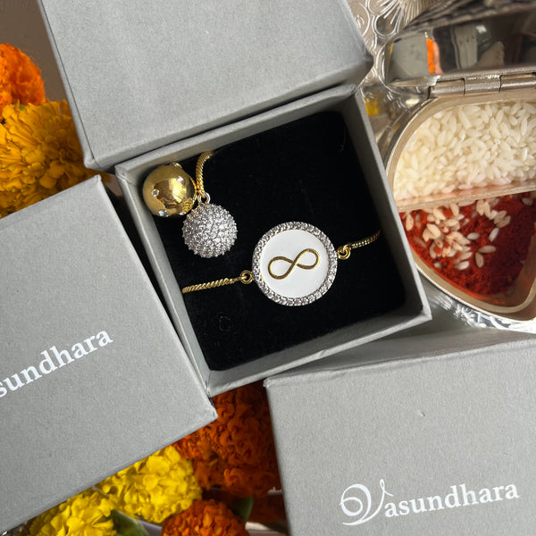 Infinity White Bracelet