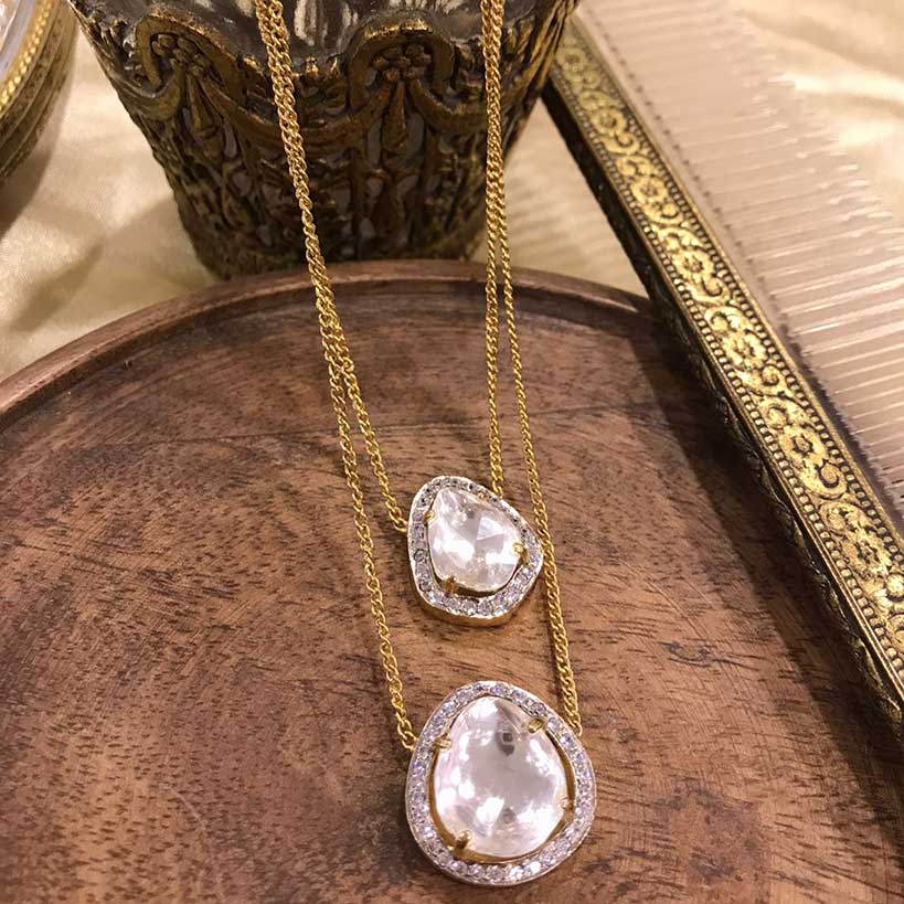 Modern Kundan Necklace