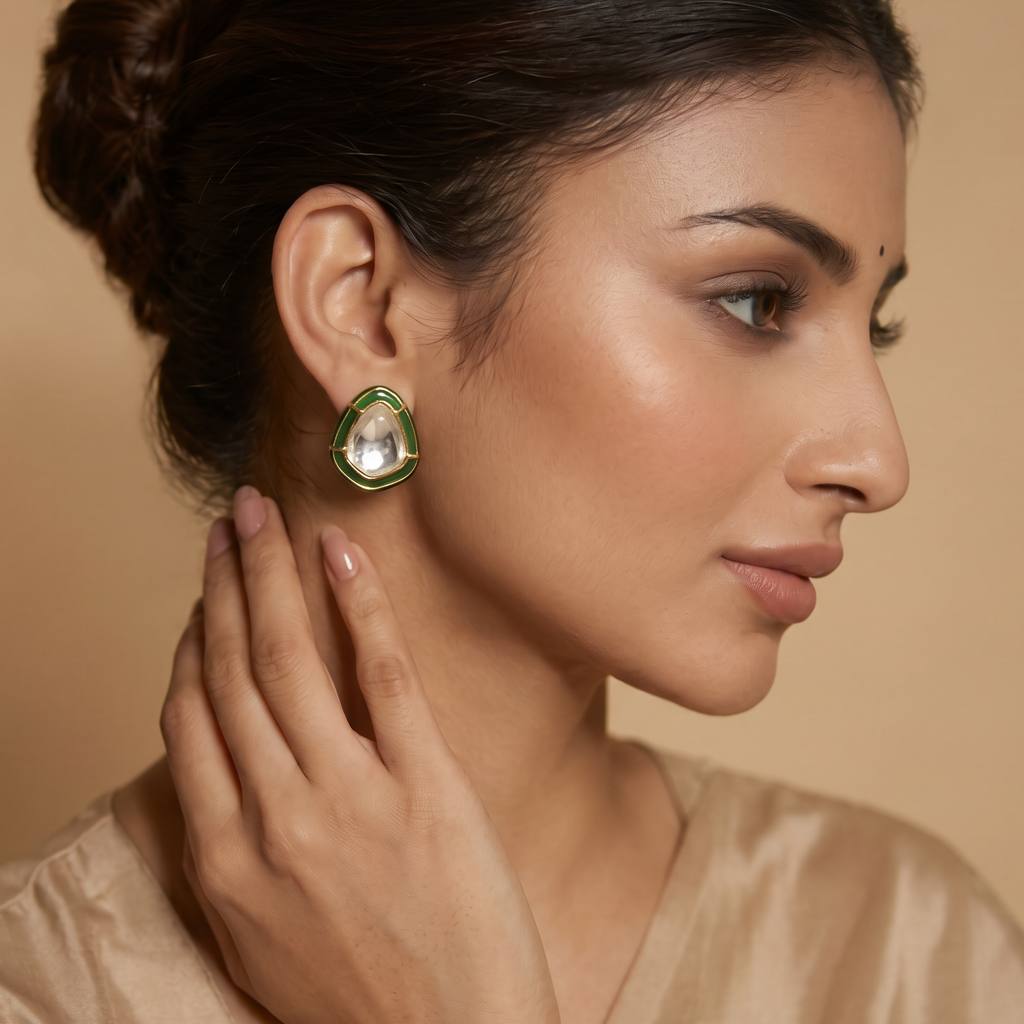 Greenstone Earrings